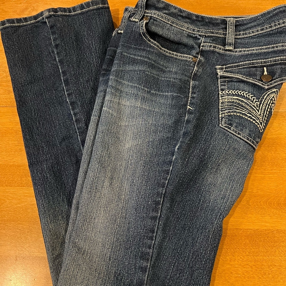 l.e.i. Bridget curvy boot jeans juniors women 7 regular